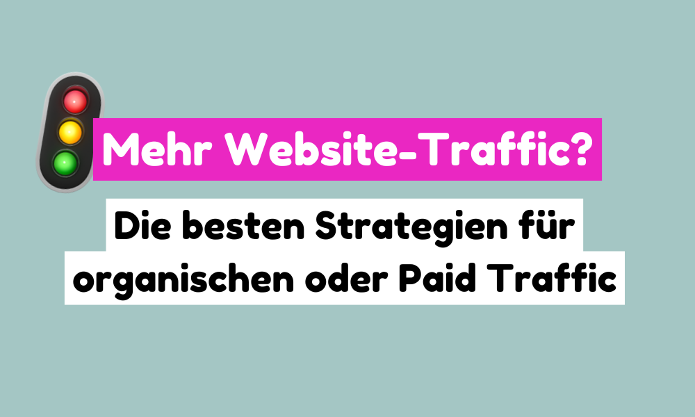 Mehr Website-Traffic bekommen