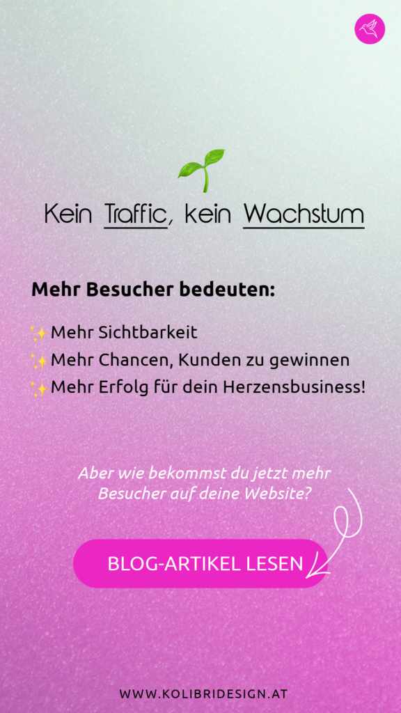 Kein Website-Traffic, kein Wachstum