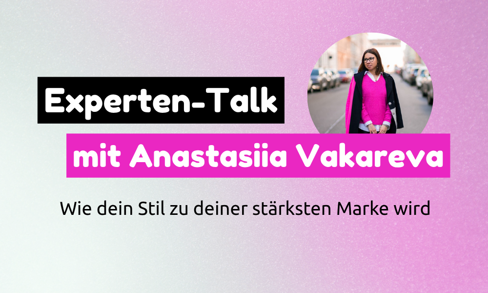 Blog-Titelbild Experten-Talk mit Anastasiia Vakareva