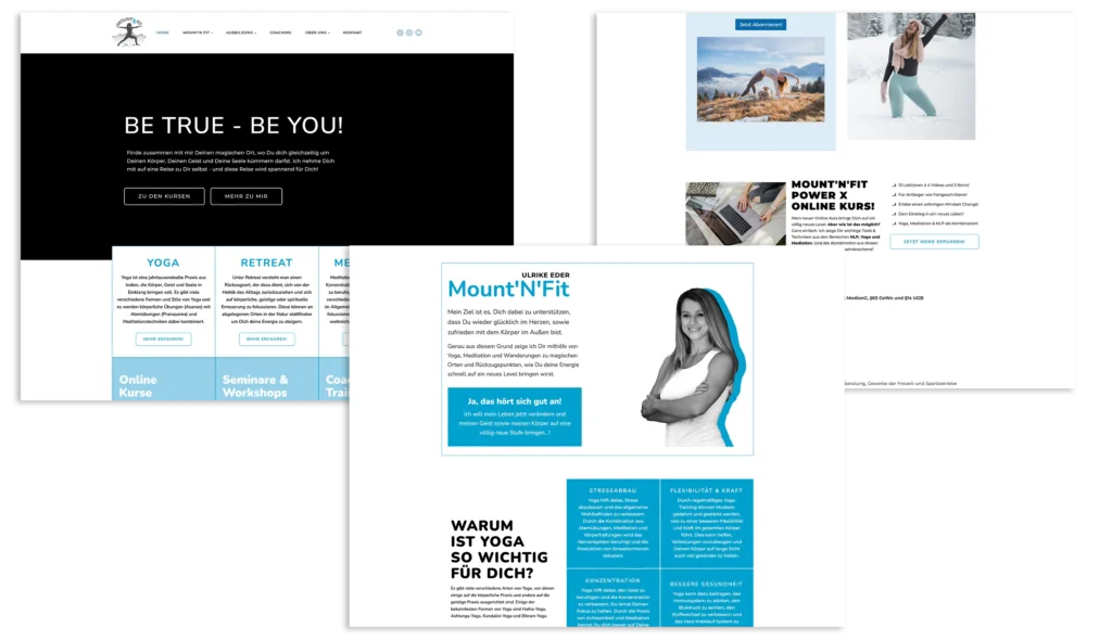 Alte Website Urlike Eder