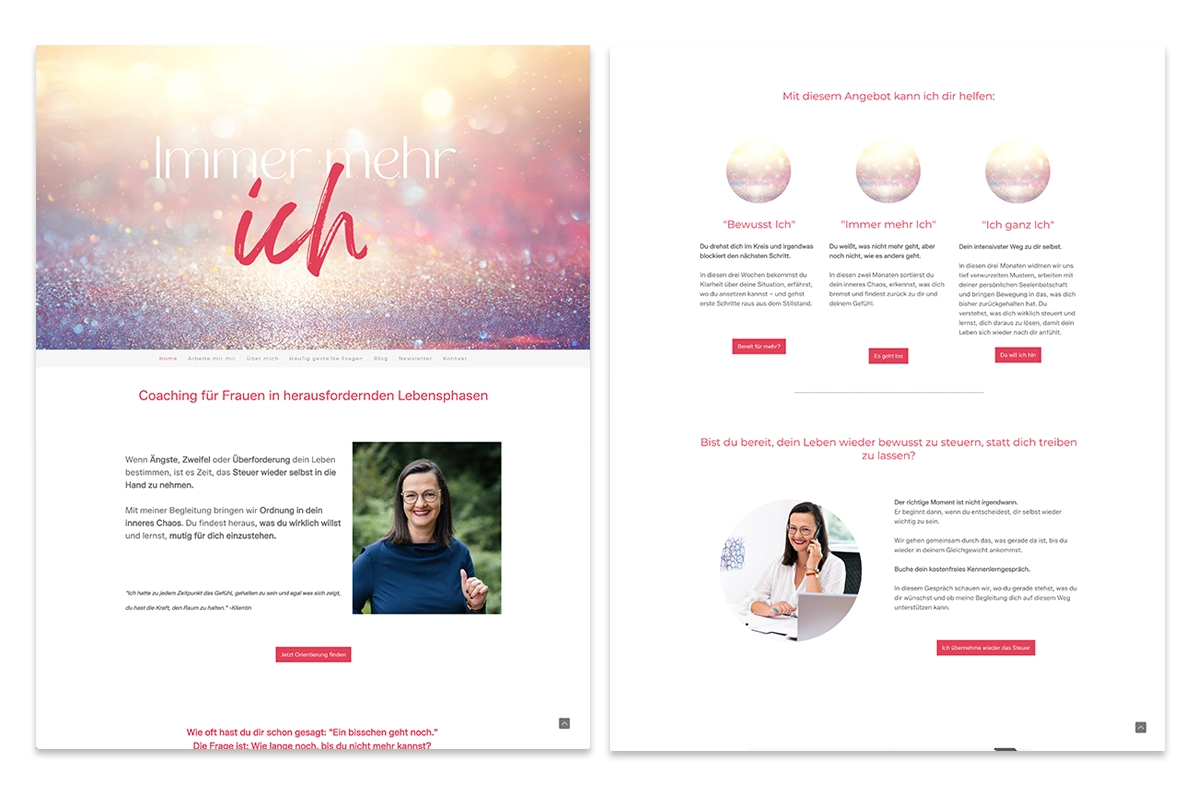 Screenshots Website alt Andrea