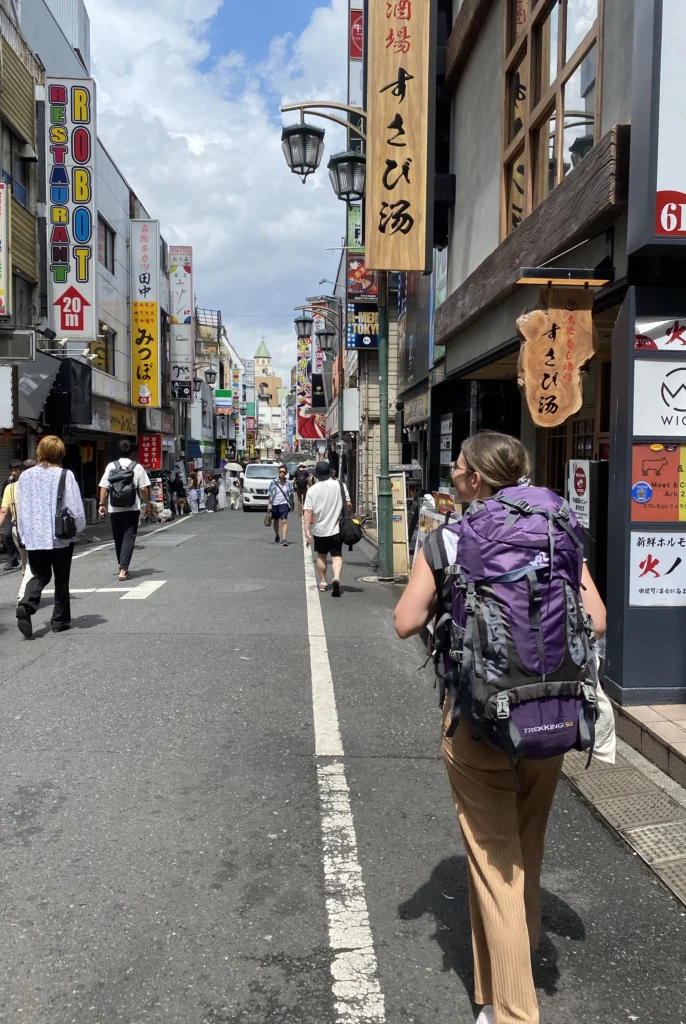 Tamara Juric in Tokio