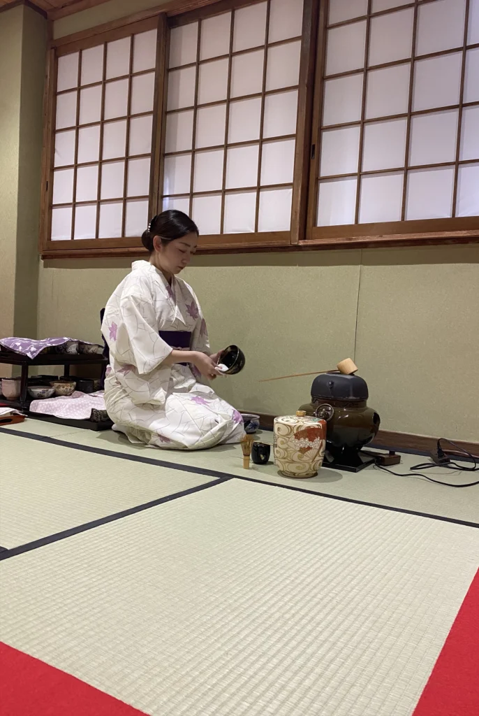 Japanische Teezeremonie Osaka