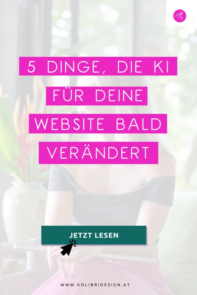 5 Dinge die KI für deine Website bald verändert