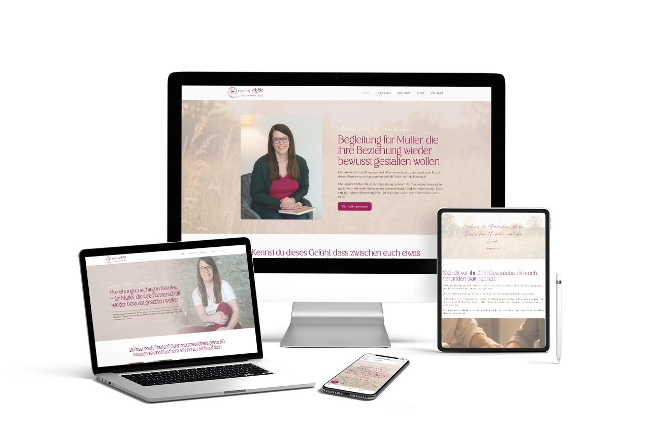 Evelyn Stotter Website & Branding neu